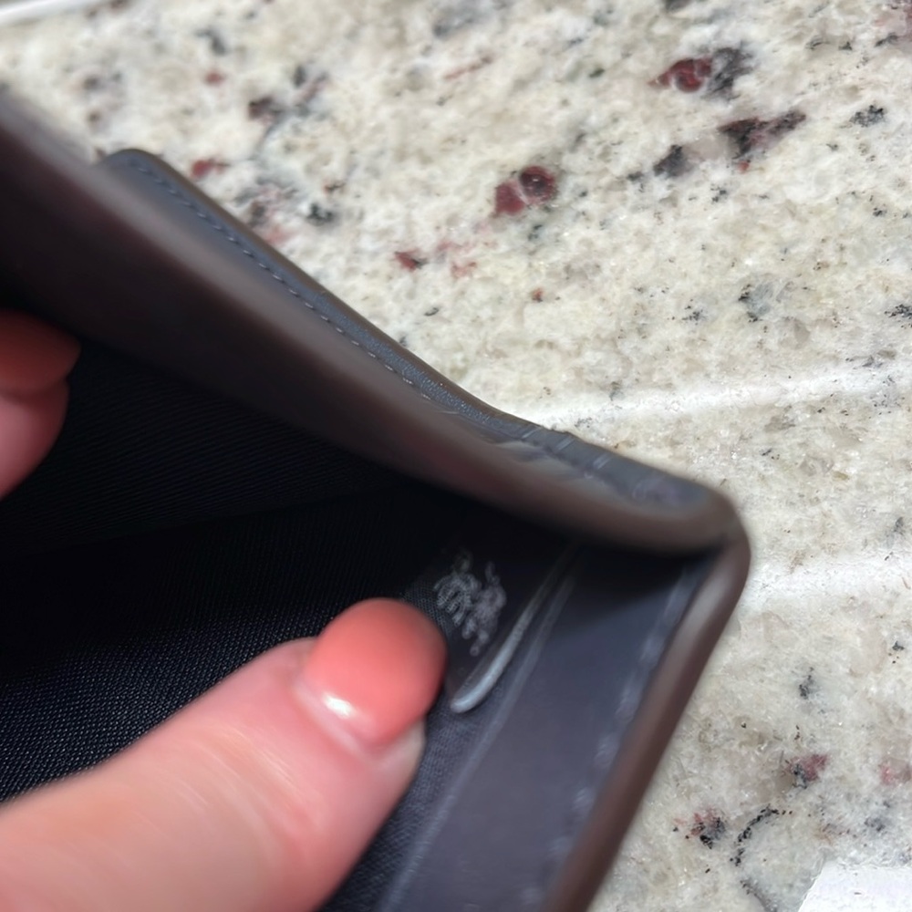 Coach Medium Leather Wallet NWT - Picture 8 of 12